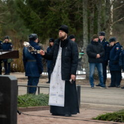 В 24-ю годовщину подвига воинов 6-й роты в городе Пскове прошли заупокойные богослужения