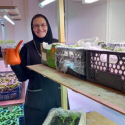 В Спасо-Елеазаровском монастыре начался новый сельскохозяйственный сезон