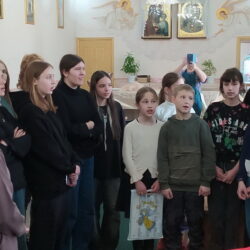 Спасо-Казанский Симанский монастырь города Острова принял белорусских паломников