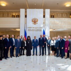 Викарий Псковской епархии принял участие в открытии дней Псковской области в Совете Федерации Федерального Собрания РФ