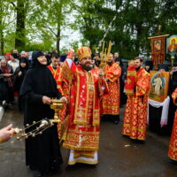 В пятницу Светлой седмицы Митрополит Арсений совершил Божественную Литургию в Снетогорском монастыре