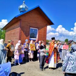 На приходе храма святых Жен-Мироносиц поселка Тямша отметили престольный праздник