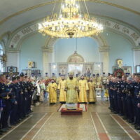 Престольный праздник в храме святого Александра Невского. Фоторепортаж Андрея Кокшарова