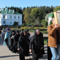 В Спасо-Елеазаровской обители почтили образ Пресвятой Богородицы «Цареградская»