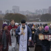 Состоялся традиционный крестный ход вокруг города Пскова