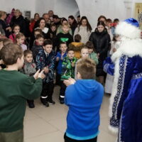 Рождественский праздник для детей при храме святых Космы и Дамиана (с Примостья) порадовал прихожан