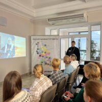 В комитете по туризму Псковской области состоялась образовательная лекция «Жизнь и труды святителя Тихона с рождения до первой половины 1918 года»