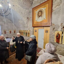 Состоялась выездная лекция для экскурсоводов на тему: «храм Спаса Нерукотворного Образа (с Жабьей лавицы)» 