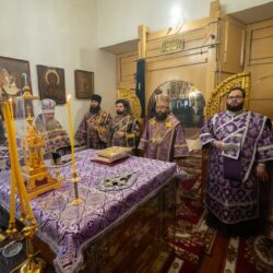 Митрополит Матфей возглавил престольное торжество в Снетогорской обители