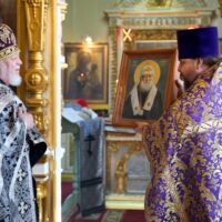 85-летний юбилей отметил старейший клирик Псковской епархии