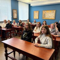 Студенты и преподаватели колледжа ПсковГУ посетили Псково-Печерский монастырь и духовную семинарию