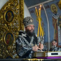 В Великую Среду митрополит Матфей совершил Литургию Преждеосвященных Даров в кафедральном соборе