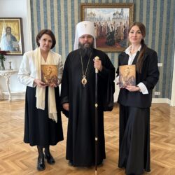 Состоялась встреча митрополита Матфея и сотрудников фонда «Защитники Отечества»