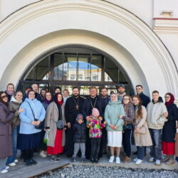 Состоялась встреча участников молодежного центра «Трилучье» с участниками Московского молодежного клуба «Лествица» 