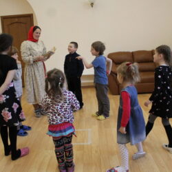 В Воскресной школе Спасо-Елеазаровского монастыря прошел праздник Антипасхи