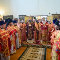 Состоялось принесение мощей святителя Тихона на его малую родину в поселок Клин