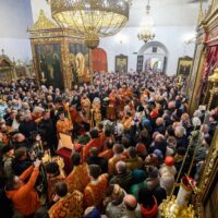 В Свято-Троицком соборе состоялось отпевание иерея Антония Савченко