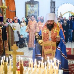 Накануне Дня Победы митрополит Матфей совершил панихиду по воинам, павшим за веру и Отечество