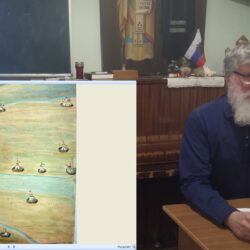 При храме святого Александра Невского состоялась лекция «Два мужских монастыря псковского Окологородья: Рождества Христова и Флора и Лавра»