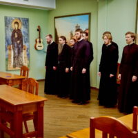 В Псково-Печерской Духовной семинарии прошел первый этап итоговой аттестации