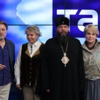 Митрополит Матфей принял участие в итоговой пресс-конференции культурно-образовательного кластера «Город мастеров»