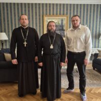 Состоялась встреча митрополита Матфея и директора клуба спортивных единоборств «Отечество – Псковская область»