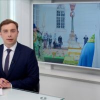 В эфире телеканала «Первый Псковский» вышел сюжет об освящении колоколов Вознесенского храма в Бельском Устье