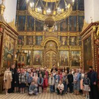 Завершилась первая смена православного лагеря «Радость» при Свято-Троицком соборе