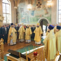 Митрополит Матфей принял участие в праздновании 45-летия со дня основания художественно-производственного предприятия «Софрино»