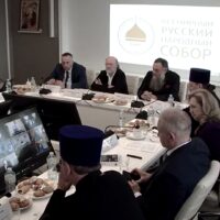 Митрополит Матфей принял участие во внеочередном Соборном съезде Всемирного русского народного собора