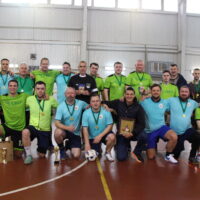 Футбольная команда Псковской епархии приняла участие в товарищеском матче