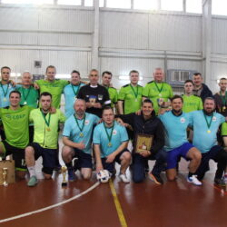 Футбольная команда Псковской епархии приняла участие в товарищеском матче