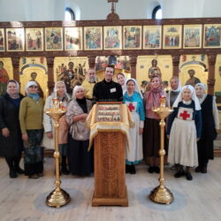 Состоялось очередное собрание сестер милосердия храма святителя Луки при горбольнице города Пскова