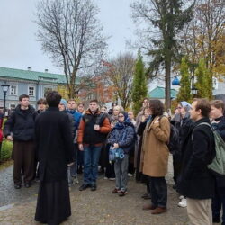 Студенты Псковского государственного университета посетили Псково-Печерский монастырь