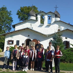 Участники проекта «Духовное краеведение» посетили храм Покрова и Рождества Пресвятой Богородицы (от Пролома)