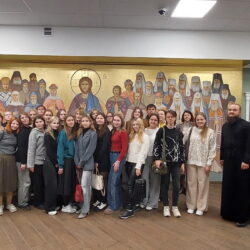 Студенты ПсковГУ посетили Псково-Печерский монастырь