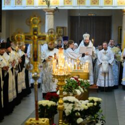 Митрополит Матфей совершил отпевание иеромонаха Авенира (Осауленко)