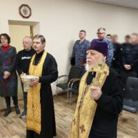 В Управлении Росгвардии по Псковской области состоялся праздничный молебен