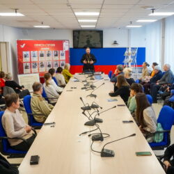 В Псковской областной библиотеке состоялась презентация книг схиигумена Пантелеймона (Ледина)