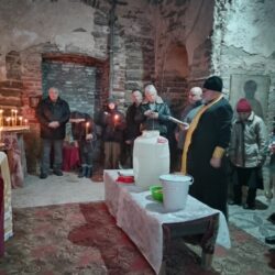 Престольный праздник отметили в храме святых мучеников Мины, Виктора и Викентия деревни Кусва