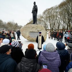 В Пскове освятили памятник святому благоверному князю Довмонту-Тимофею