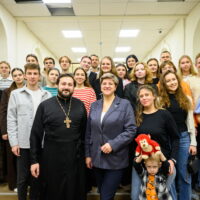 В Молодёжном центре Псковской епархии состоялась встреча с уполномоченным по правам ребёнка в Псковской области