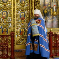 Митрополит Матфей совершил Литургию в Свято-Троицком кафедральном соборе