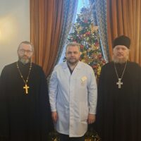 В рамках Рождественских чтений, руководитель социального отдела епархии принял участие в работе секции «Актуальные вопросы больничного служения»