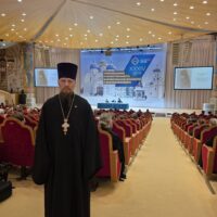 В рамках Рождественских чтений, руководитель Отдела религиозного образования Псковской епархии принял участие в совещании с председателем Синодального отдела религиозного образования и катехизации