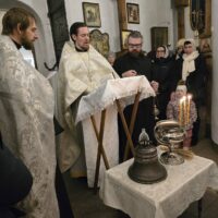 Состоялось освящение колокола для учебной звонницы Школы звонарей при храме святых Жен-Мироносиц 