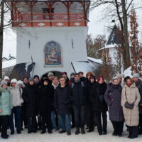 Студенты Псковского государственного университета совершили паломничество в Псково-Печерский монастырь