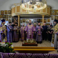 Митрополит Матфей возглавил престольное торжество в Снетогорской обители