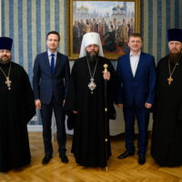 В Епархиальном управлении состоялась встреча, посвященная вопросам образования в Псковской области