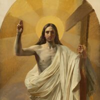 В картинной галерее архимандрита Алипия открывается выставка картины Карла Брюллова «Христос Воскресший»